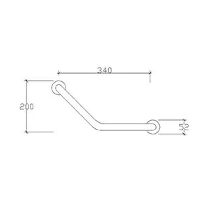 Μπάρα στήριξης 34 cm 74110